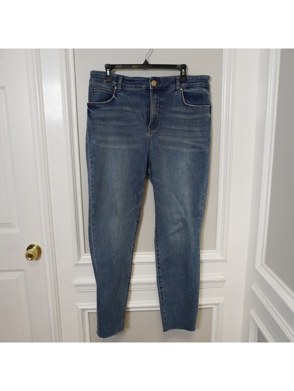 Kut from the Kloth Women's Blue Skinny Jeans Size 16